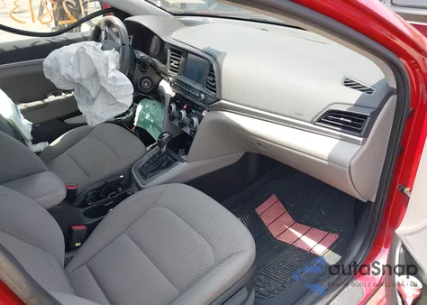 2019 Hyundai Elantra Sel from USA, damaged, VIN KMHD84LF2KU744644